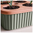 Самополивний вазон DAKSJUS 22x22 cm IKEA 005.670.93, фото 4