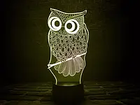 Нічник LAMP 3D-12 Сова