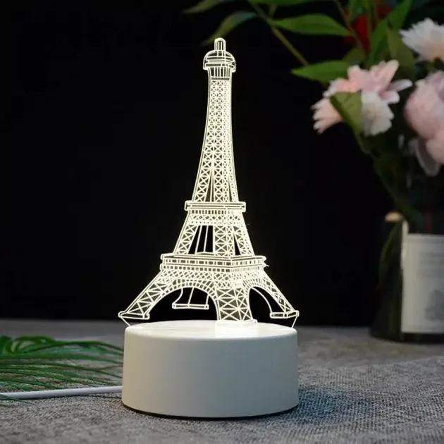 Нічник LAMP 3D-13 Ельфіва вежа