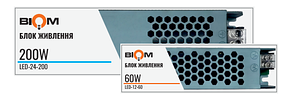 Блок живлення BIOM DC12 200W 16.5А LED-12-200, фото 4