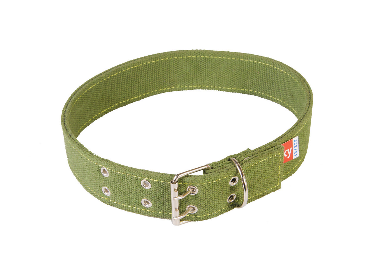 Нашийник для тварин ГОСПОДАР 45х800 мм двошаровий подвійна пряжка 92-0215, фото 1