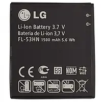 Акумулятор до телефону LG FL-53HN Black 1500 mah