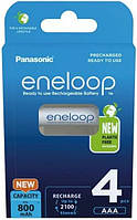 Panasonic Акумулятор Eneloop AAA 800 4BP mAh NI-MH