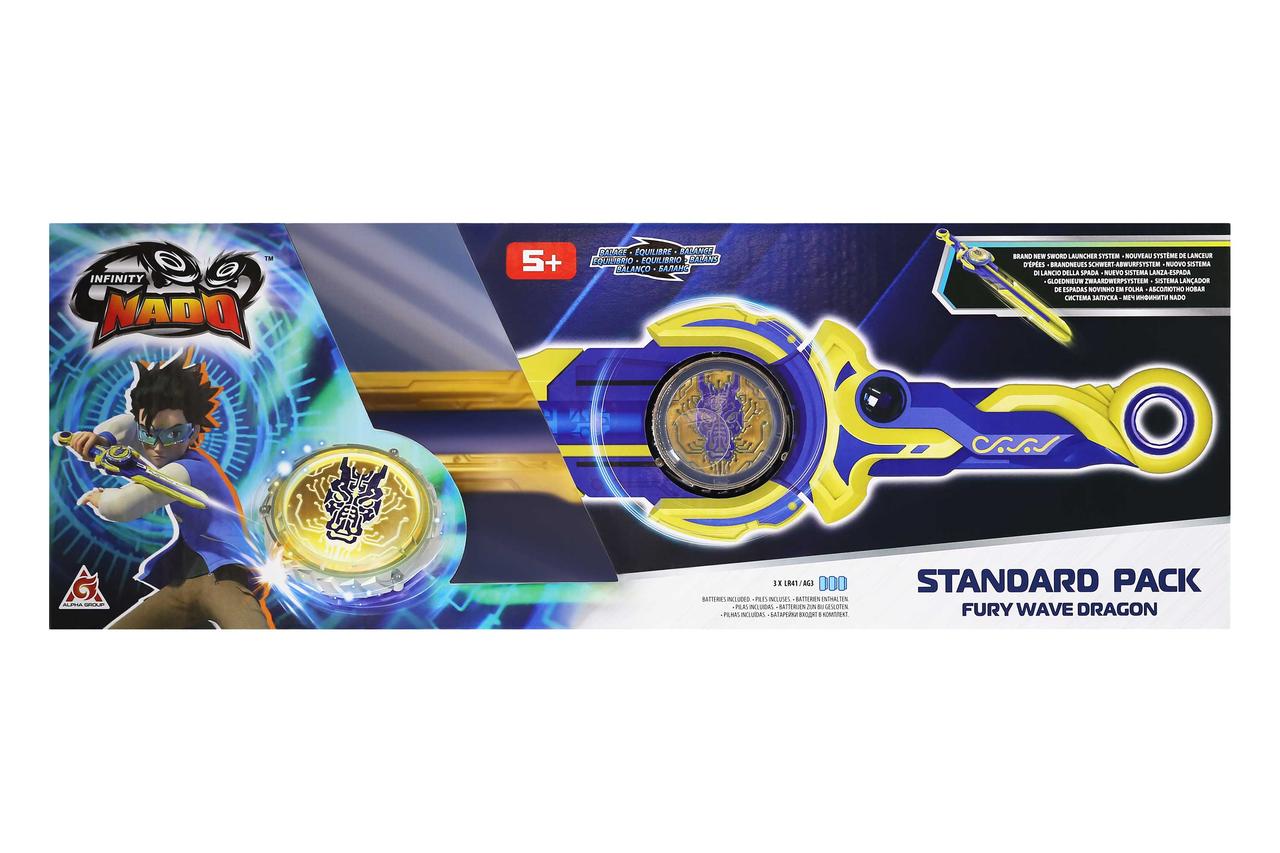 Infinity Nado Дзиґа VI серія Standard Pack Fury Wave Dragon Лютий Дракон