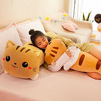 Плюшевя подушка- игрушка Кошечка 130 см, мягкая, большая
