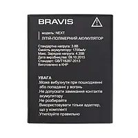 Акумулятор до телефону (запчастини) Bravis Next Black 1700 mah