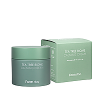 Крем для лица от морщин FarmStay Tea Tree Biome Calming Cream успокаивающий, 80 мл