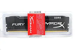 Оперативна пам'ять HyperX Fury DDR4 8Gb 3200 MHz PC4-25600 (HX432C16FB3/8) ДДР4 8 Гб