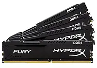 Оперативная память HyperX Fury DDR4 8Gb 2400 MHz PC4-19200 (HX424C15FB2/8) ДДР4 8 Гб