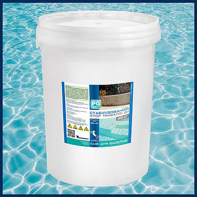 Повільний хлор у таблетках, Barchemicals PG-41 (25 кг)