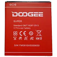 Акумулятор до телефону (запчастини) Doogee X5/X5 PRO Red 2400 mah