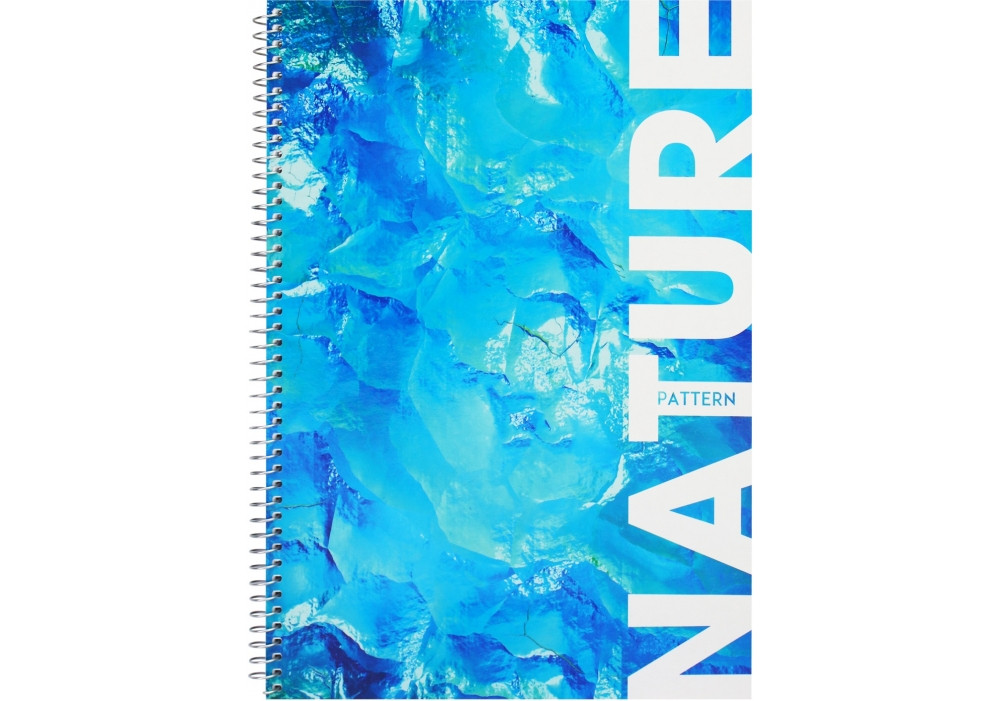 Блокнот звуж. бік. А4 80арк. кліт. карт. "Optima" Nature №O20330-02(2)(4)(30)