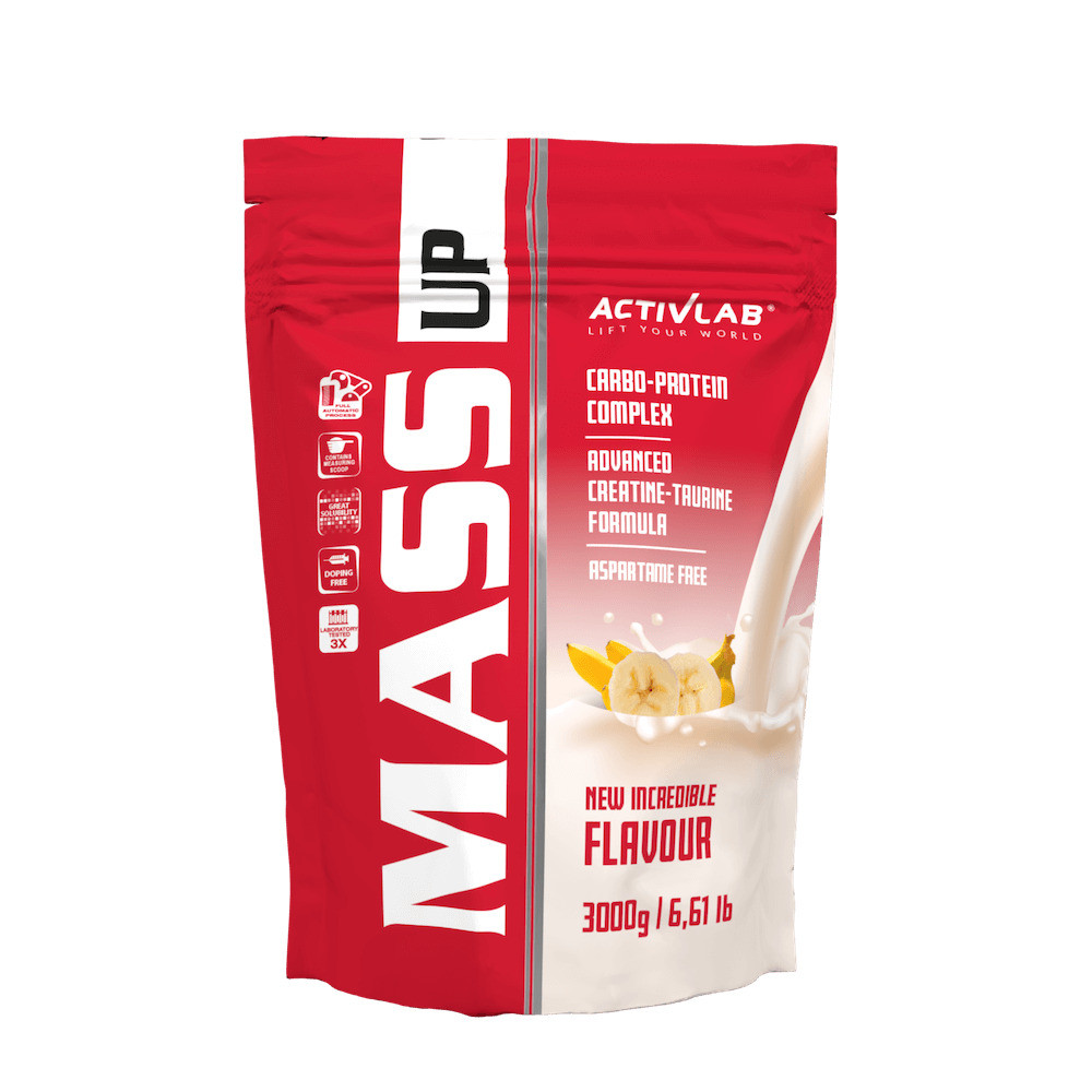 Гейнер ActivLab Mass Up 3000 g (Banana), фото 1