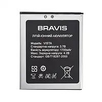 Акумулятор до телефону (запчастини) Bravis Vista Black 1700 mah