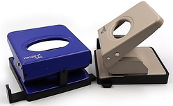 Дирокол "Kangaro" 25арк. пласт.-метал.,лінійка mix4 №540(1)(30)