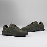 Кросівки чоловічі хакі з прошитою підошвою, фото 5
