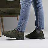Кросівки чоловічі хакі з прошитою підошвою, фото 2