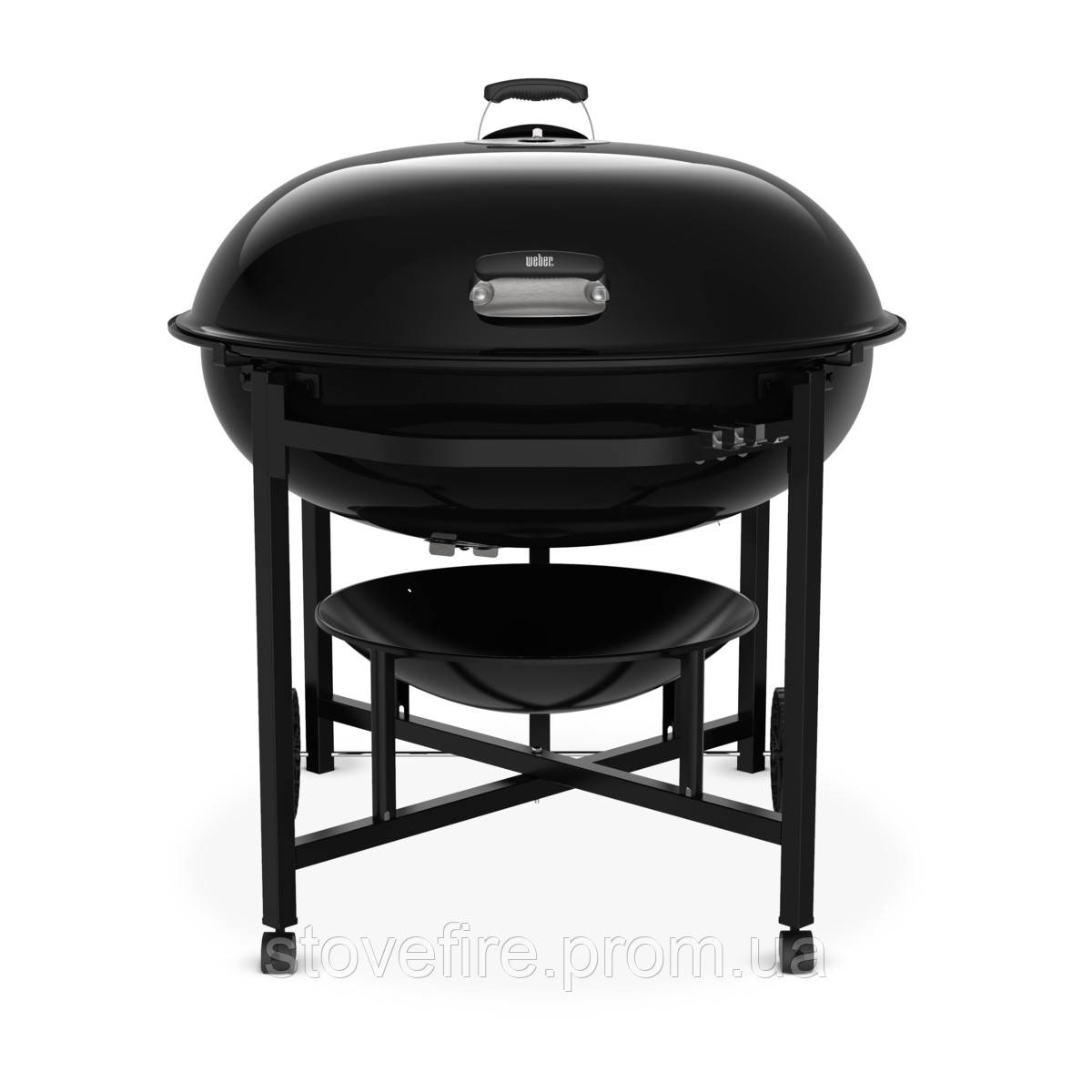 Вугільний гриль Weber Ranch Kettle, чорний