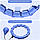 Хулахуп для схуднення Hoola Hoop Massager Синій обруч хулахуп для талії - масажний обруч для схуднення, фото 6