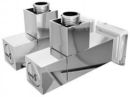 Mario Кран кутовий квадратний, хром