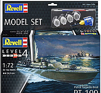 Сборная модель корабля Revell 65147 Patrol Torpedo Boat PT-109 - Model Set