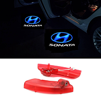 Проектор подсветка логотипа для дверей Hyundai (Хюндай) Sonata YF / LF