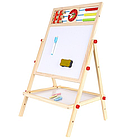 Дошка двостороння дерев'яна для малювання Польща, фото 3