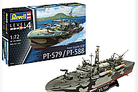 Сборная модель корабля Revell 05165 Patrol Torpedo Boat PT-588/PT-579