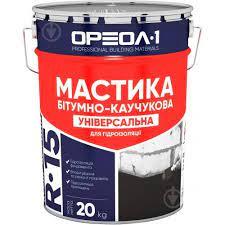 Мастика бітумно-каучук. Універс. ОРЕОЛ  10л