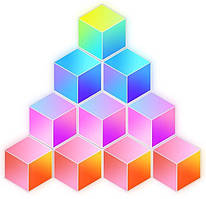 Govee Набір настінних світильників H6066 Glide Hexa Pro LED Light Panels 10шт RGB Білий