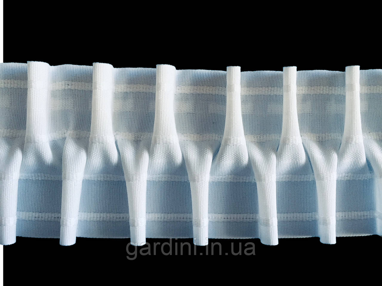 Тесьма зустрічна складка 9390 С