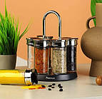 Набір для приправ Fissman 6x90мл 7 предметів (6433)