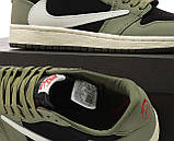 Кросівки чоловічі Nike Air 1 Jordan Retro Low OG SP Travis Scott, фото 9