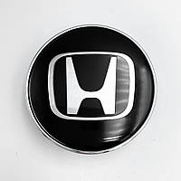 Ковпачки (заглушки) на литі диски HONDA (Хонда) 60 мм Чорні