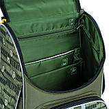 Рюкзак шкільний каркасний Kite Education Transformers 35x25x13 см 11.5 л зелений (TF24-501S), фото 7