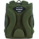 Рюкзак шкільний каркасний Kite Education Transformers 35x25x13 см 11.5 л зелений (TF24-501S), фото 5