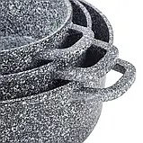 Набір посуду Ofenbach (2.3л, 4.5л, 6.5л) із 7 предметів з прихватками, фото 10