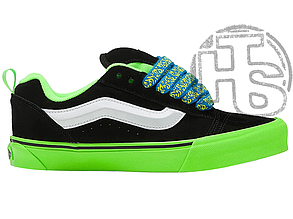 Чоловічі кеди Vans Knu Skool Pop Outsole Green Black VN000CRPGRN