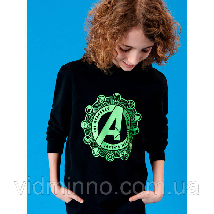 Дитяче худі толстовка Avengers Sinsay на хлопчика 9-10 років - р.140 /36480/
