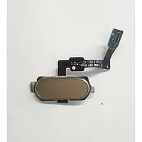 Шлейф Samsung Galaxy J5 Prime SM-G570F/DS со сканером отпечатков пальцев Gold (Оригинал с разборки) (БУ)