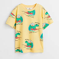 Детская футболка Dinosaurs H&M на мальчика 8-10 лет р.134-140 /67005/