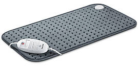 Beurer Електрогрілка 60х30см, 100Вт, 3 режими, мікроволокно, сірий