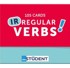 Картки для вивчення «105 Cards. Irregular Verbs». Автор - English Student, фото 1