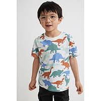 Детская футболка Динозавры H&M для мальчика 6-8 лет р.122/128 /24006/