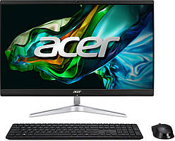 Acer Персональний комп'ютер моноблок Aspire C24-1851 23.8" FHD, Intel i7-1360P, 32GB, F1TB, UMA, WiFi, кл+м,