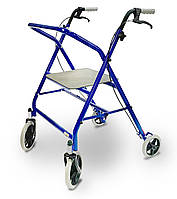 Ходунцы-роллер R-2 с регулировкой высоты ручек, ходунки для инвалидов и пожилых людей, роллатор
