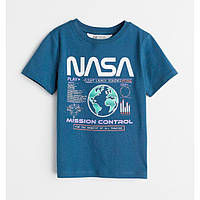 Детская футболка NASA H&M на мальчика 2-4 года р.98-104 /24005/