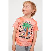 Детская футболка H&M & TOCA LIFE Toca Boca на мальчика р.104 - 3-4 года /17002/