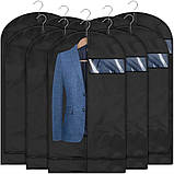 Підвісна вологостійка сумка для зберігання одягу, набір 7 шт., фото 5