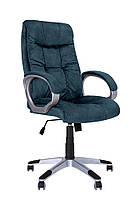 Компьютерное офисное кресло руководителя Матрикс Matrix Tilt PL-35 PL-13 велюр зеленый Новый Стиль